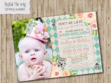 Alice In Onederland Birthday Invitations Alice In Onederland Birthday Invitation Mad Hatter Tea Party