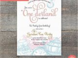 Alice In Wonderland 1st Birthday Invitations Alice In Wonderland First Birthday Party by Jillhartline