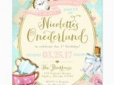 Alice In Wonderland 1st Birthday Invitations Best 25 Alice In Wonderland Invitations Ideas On