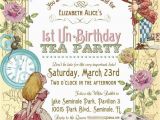 Alice In Wonderland Birthday Invites Free Printable Alice In Wonderland Birthday Invitations