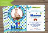 All Aboard Birthday Invitation All Aboard First Birthday Party Invitation by