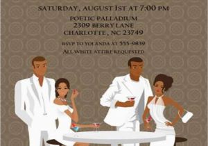 All White Birthday Party Invitations All White Party On Pinterest White Parties White Party