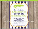 Alligator Birthday Invitations Alligator Birthday Party Invitation Printable by Pocketbaby