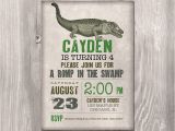 Alligator Birthday Invitations Crocodile Birthday Invitation Alligator by Styleswithcharm