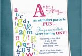 Alphabet Birthday Invitations Baby Shower Invites 10 Handpicked Ideas to Discover In