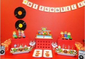 Alvin and the Chipmunks Birthday Decorations Alvin and the Chipmunks Birthday Party Ideas Photo 1 Of