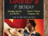 Alvin and the Chipmunks Birthday Invitations 17 Best Images About Alvin and the Chipmunks On Pinterest