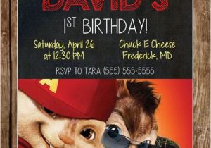 Alvin and the Chipmunks Birthday Invitations 17 Best Images About Alvin and the Chipmunks On Pinterest