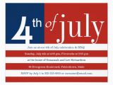 American Flag Birthday Invitations Us Flag Fourth Of July Party Invitation 4 25 Quot X 5 5