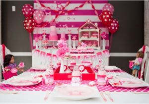 American Girl Birthday Decorations Inspired American Girl Doll Birthday Party anders Ruff