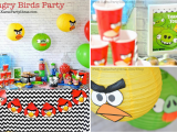 Angry Birds Birthday Decorations Kara 39 S Party Ideas Angry Birds themed Birthday Party