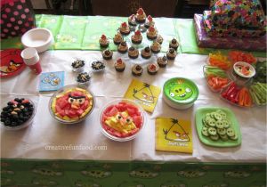 Angry Birds Birthday Party Decorations Creative Food Angry Birds Birthday Party Ideas
