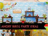 Angry Birds Birthday Party Decorations now Launching An Angry Birds Inspired Boy S Birthday