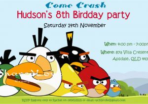 Angry Birds Birthday Party Invitations Angry Bird Invitations Templates Ideas Diy Angry Birds