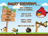 Angry Birds Birthday Party Invitations Angry Birds Birthday Invitation Free Printable Angry