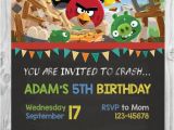 Angry Birds Birthday Party Invitations Angry Birds Invitation Angry Birds Printable Birthday