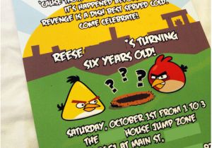 Angry Birds Birthday Party Invitations Trends Angry Birds Parties On Catch My Party Catch My Party