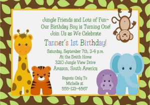 Animal 1st Birthday Invitations Safari themed Baby Shower Invitations Eysachsephoto Com