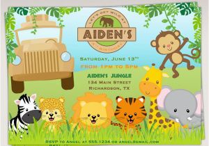 Animal Birthday Invites 17 Safari Birthday Invitations Design Templates Free