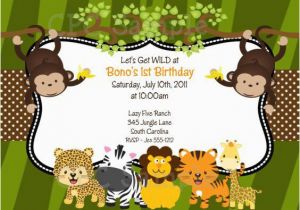 Animal Birthday Invites 17 Safari Birthday Invitations Design Templates Free