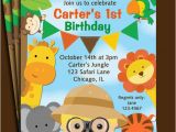 Animal Birthday Invites Animal Invitation Printable or Printed with Free Shipping