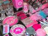 Animal Print Birthday Decorations Pink Zebra Print Party Supplies Party Dresses Dressesss