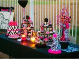 Animal Print Birthday Decorations This Sweet 16 Has Zebra Print Written All Over It B