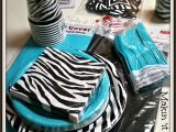 Animal Print Birthday Decorations Zebra Print Party Supplies Party Favors Ideas