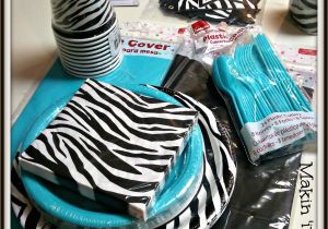 Animal Print Birthday Decorations Zebra Print Party Supplies Party Favors Ideas