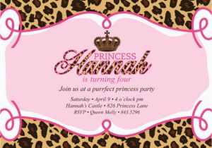 Animal Print Birthday Party Invitations Animal Print Birthday Invitations Best Party Ideas