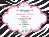 Animal Print Birthday Party Invitations Free Printable Zebra Print Birthday Invitations Drevio