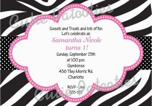 Animal Print Birthday Party Invitations Free Printable Zebra Print Birthday Invitations Drevio