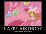 Anime Birthday Meme Crunchyroll forum Anime Motivational Posters Read