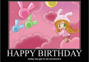 Anime Birthday Meme Crunchyroll forum Anime Motivational Posters Read