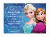 Anna and Elsa Birthday Invitations Disney Frozen Birthday Party Invitation Elsa Anna
