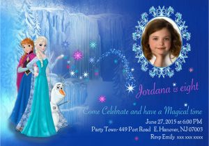Anna and Elsa Birthday Invitations Diy Print Frozen Invitations Frozen Birthday Invites Elsa