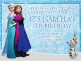 Anna and Elsa Birthday Invitations Elsa Frozen Birthday Party Invitation Ideas Bagvania