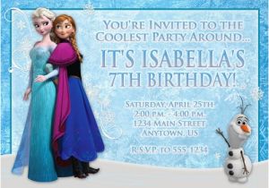 Anna and Elsa Birthday Invitations Elsa Frozen Birthday Party Invitation Ideas Bagvania