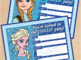 Anna and Elsa Birthday Invitations Free Printable Frozen Elsa and Anna Birthday Party Invitations