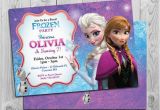 Anna and Elsa Birthday Invitations Frozen Birthday Invitation Printable Frozen Birthday