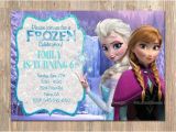 Anna and Elsa Birthday Invitations Items Similar to Frozen Birthday Invitation Elsa Anna