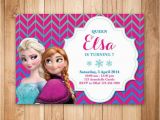 Anna and Elsa Birthday Invitations Printable Frozen Birthday Invitation Elsa Anna Birthday