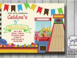 Arcade Birthday Invitations Birthday Party Invitation Arcade