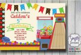 Arcade Birthday Party Invitations Birthday Party Invitation Arcade