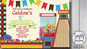 Arcade Birthday Party Invitations Birthday Party Invitation Arcade