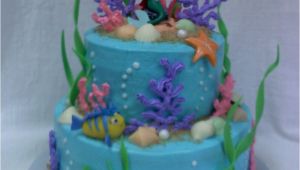 Ariel Birthday Cake Decorations Ariel and Friends Birthday Cake Cakecentral Com