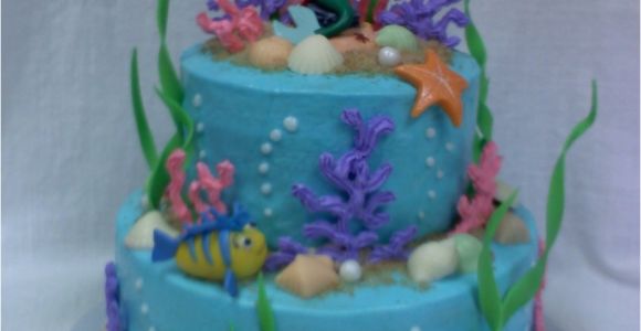 Ariel Birthday Cake Decorations Ariel and Friends Birthday Cake Cakecentral Com