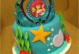 Ariel Birthday Cake Decorations Best 25 Little Mermaid Birthday Cake Ideas On Pinterest