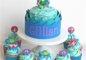 Ariel Birthday Cake Decorations Little Mermaid Cake Decorations Little Mermaid Baby