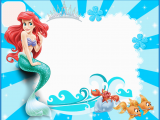 Ariel Birthday Invitations Printable the Little Mermaid Free Printable Invitations Cards or